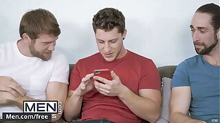Colby Keller and Jacob Peterson and Paul Canon and Roman Cage and Trevor Long - My Whore Of A Roommate - Jizz Orgy - Trailer advance showing - Men.com